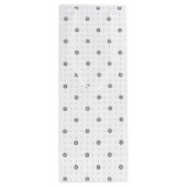 Bitcoin Polka Dots Wine Bag Geschenktüte Für Weinflaschen (Rückseite)