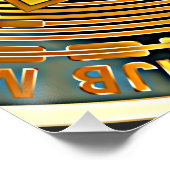 Bitcoin Poster (Ecke)