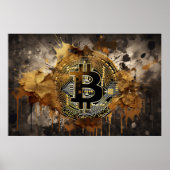 Bitcoin Poster und Download (Vorne)