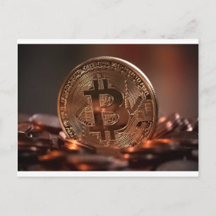 Bitcoin Postkarte