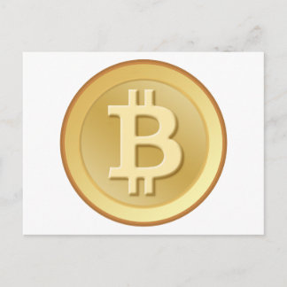 Bitcoin Postkarte