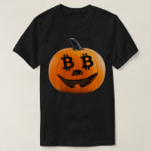 Bitcoin Pumpkin T-Shirt (Design vorne)