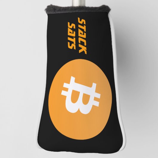 Bitcoin Putter Cover Golf Headcover (Rotieren 90)