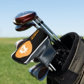 Bitcoin Putter Cover Golf Headcover (In Situ)