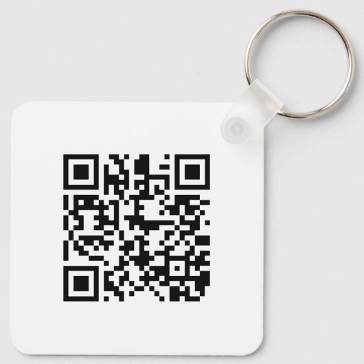 Bitcoin-QR-Code Personalisiert Schlüsselanhänger (Rückseite)
