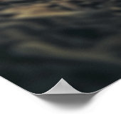 Bitcoin Rabbit Hole Crypto Bunny Poster (Ecke)