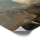 Bitcoin Rabbit Hole Crypto Wall Art Poster (Ecke)