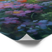 Bitcoin Rabbit Hole Ostersonne Poster (Ecke)