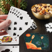 Bitcoin Rakete Spielkarten (In Situ)