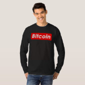 Bitcoin Rare Style Crypto T-Shirt (Vorne ganz)