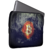 Bitcoin Resilient Art Laptopschutzhülle (Vorne Rechts)