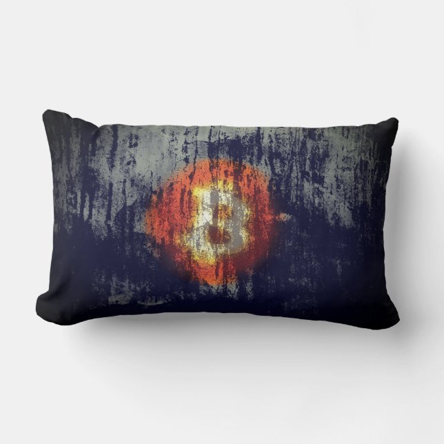 Bitcoin Resilient Art Lendenkissen (Vorderseite)