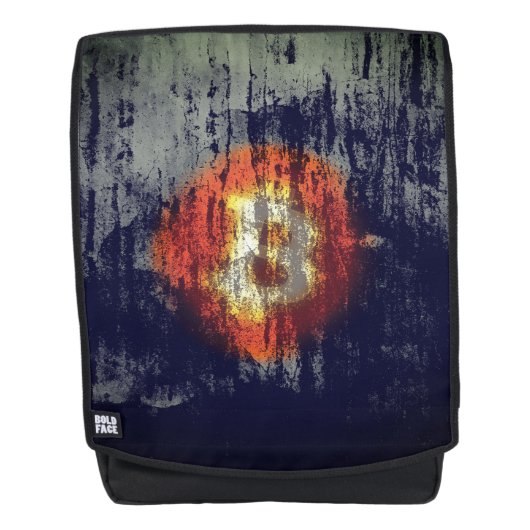 Bitcoin Resilient Art Rucksack (Vorderseite)