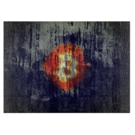 Bitcoin Resilient Art Schneidebrett