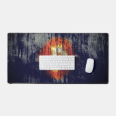 Bitcoin Resilient Art Schreibtischunterlage (Tastatur & Maus)