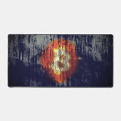 Bitcoin Resilient Art Schreibtischunterlage (Vorderseite)
