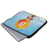 Bitcoin Resilient Bull Laptopschutzhülle (Vorne Knopf)