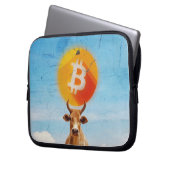 Bitcoin Resilient Bull Laptopschutzhülle (Vorderseite Links)