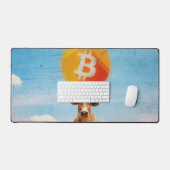 Bitcoin Resilient Bull Schreibtischunterlage (Tastatur & Maus)