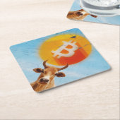 Bitcoin Resilient Bull Untersetzer (angewinkelt)