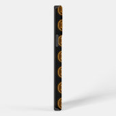 bitcoin RETRO-geführte Schilder CRYPTO personalisi iPhone Hülle (Rechte Seite)