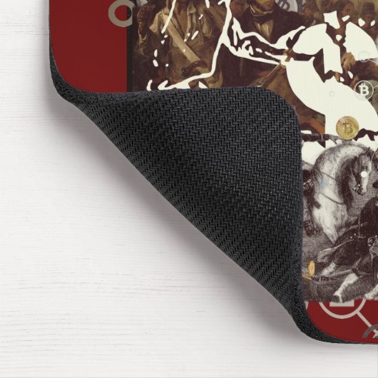 Bitcoin Revolution Mousepad (Ecke)