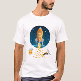 Bitcoin Rocket T-Shirt