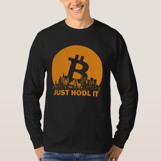 Bitcoin São Paulo Skyline São Paulo Bitcoin Maxim T-Shirt (Vorderseite)