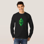 Bitcoin Satoshi Blockchain Krypto Krypto Btc Ether T-Shirt (Vorne ganz)