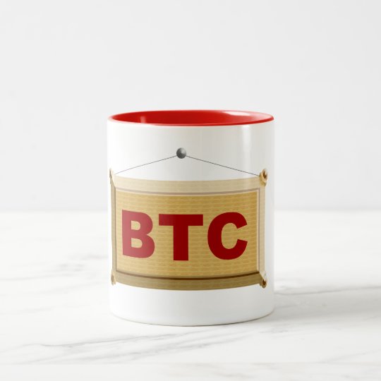 bitcoin schild holz zweifarbige tasse