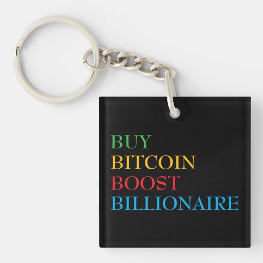 Bitcoin Schlüsselanhänger (Vorderseite)