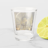 Bitcoin Schnapsglas (Rückseite)