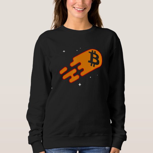 Bitcoin seine Zeit für Plan B BTC Krypto und Bitco Sweatshirt (Vorderseite)