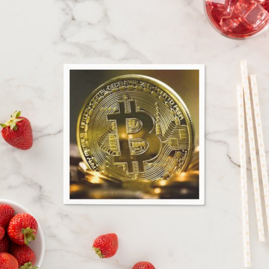 Bitcoin Serviette (Beispiel)