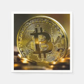 Bitcoin Serviette (Vorderseite)