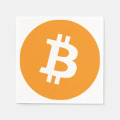 Bitcoin Serviette (Vorderseite)