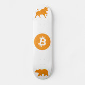 Bitcoin Skateboard (Vorderseite)