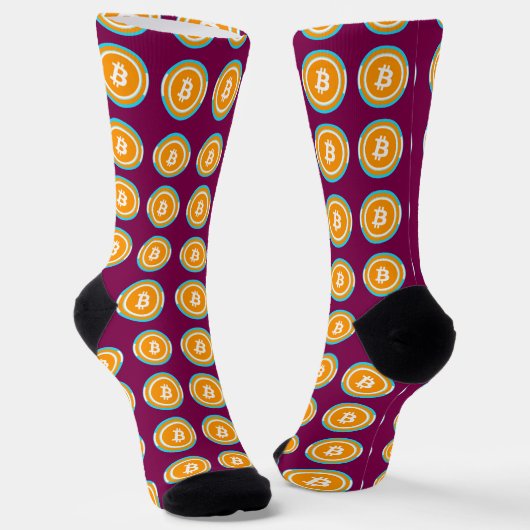 BITCOIN SOCKEN (Gewinkelt)