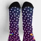 Bitcoin Sonnensystem Socken (Oben)