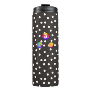 Bitcoin Sonnensystem Thermosbecher