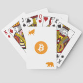 Bitcoin-Spielkarten Spielkarten (Rückseite)