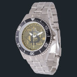 Bitcoin Stainless Watch Armbanduhr<br><div class="desc">Bitcoin Edelstahl Banduhr.</div>