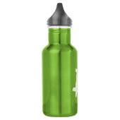 Bitcoin Standard ₿ (Green) Edelstahlflasche (Links)
