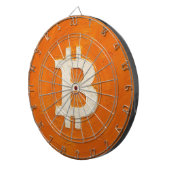 Bitcoin-Standard (Öl, Stil: 1) Dartscheibe (Vorderseite rechts)