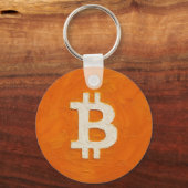 Bitcoin-Standard (Öl, Stil: 1) Schlüsselanhänger (Rückseite)