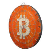 Bitcoin-Standard (Öl, Stil: 3) Dartscheibe (Vorderseite rechts)