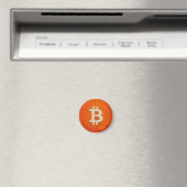 Bitcoin-Standard (Öl, Stil: 3) Magnet (In Situ (Geschirrspüler))