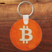 Bitcoin-Standard (Öl, Stil: 3) Schlüsselanhänger (Rückseite)