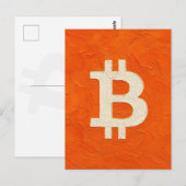 Bitcoin-Standard (Öl, Stil: 4) Postkarte (Vorne/Hinten)