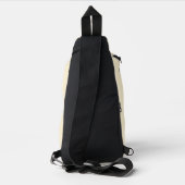 Bitcoin steigend crossbody bag (Rückseite)